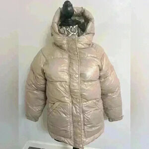 Noize Iridescent Puffer Coat Size XS